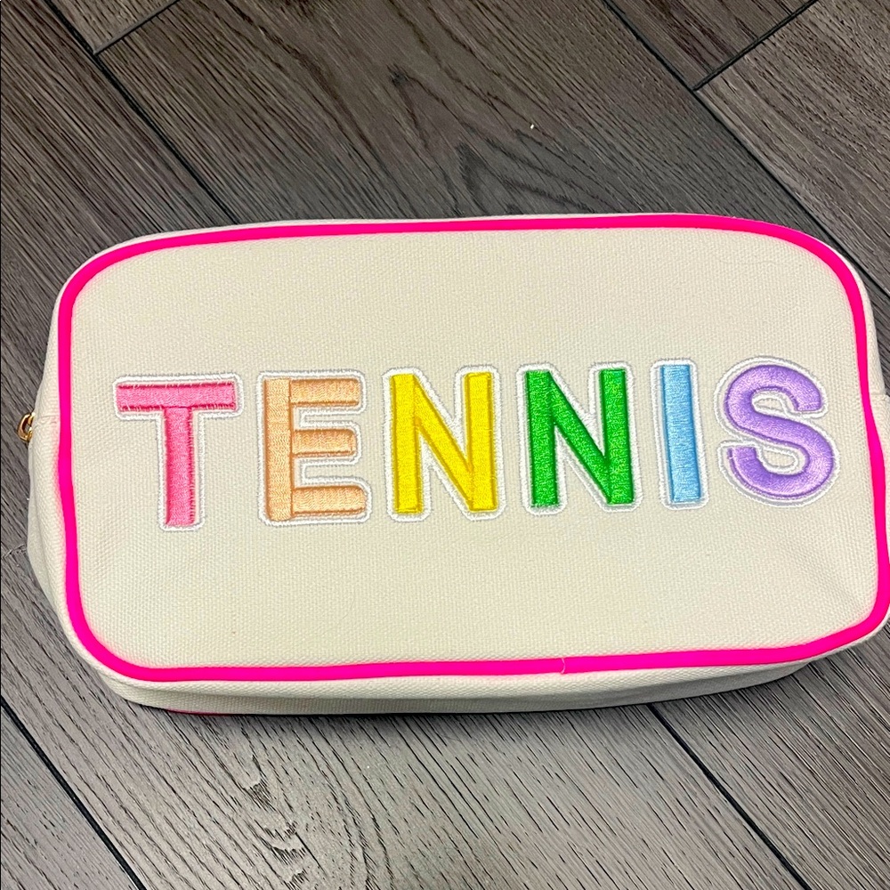BKLYN LNDN Colorful Tennis Canvas Bag
